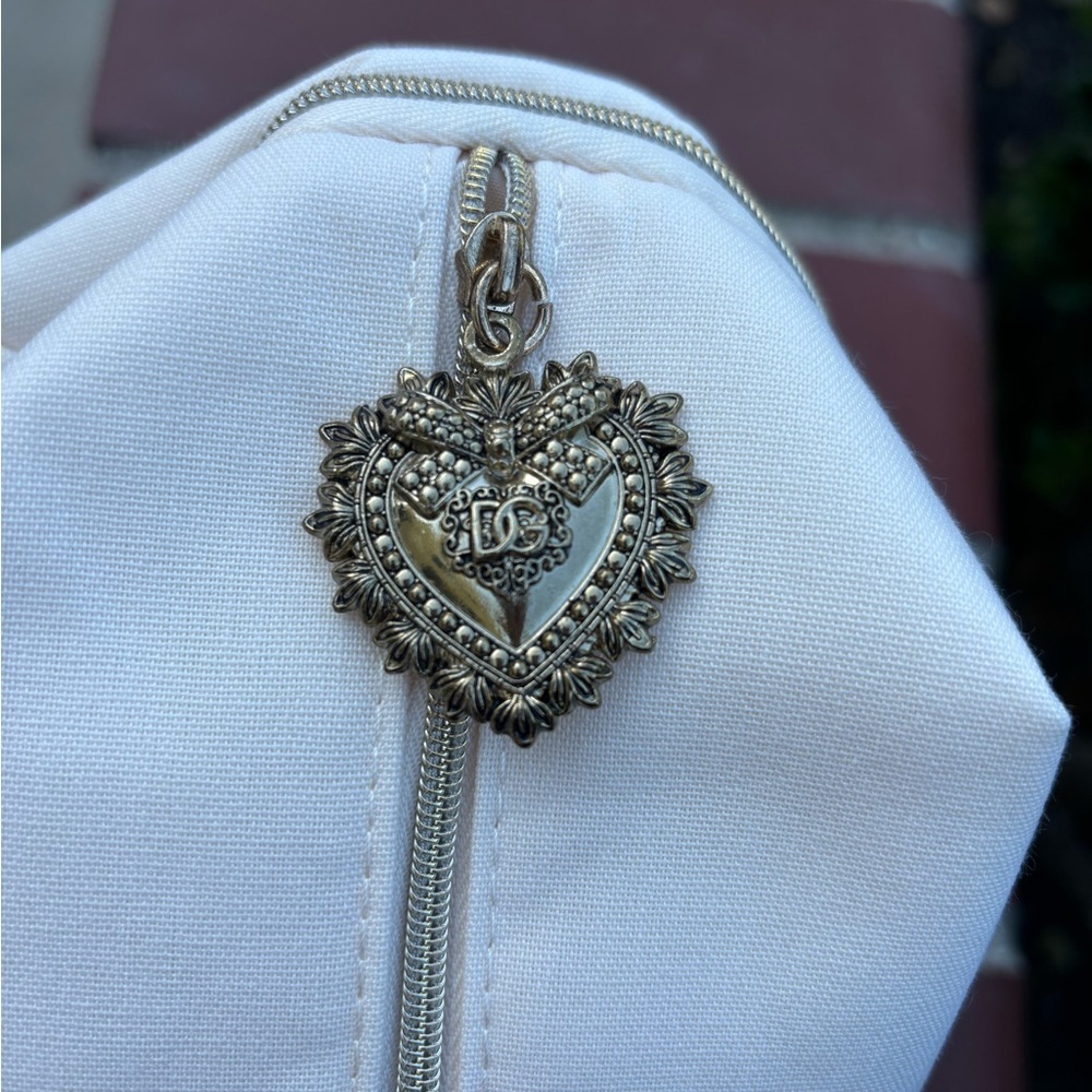 Dolce & Gabbana White Devotion Pouch - Picture 2 of 5